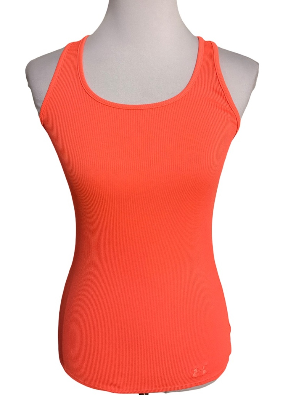 Under Armour Coral Ribbed Tank Large